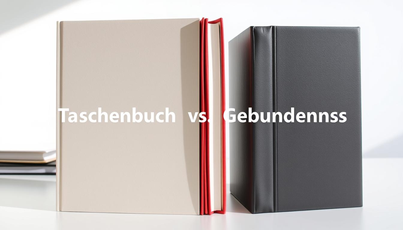 unterschied zwischen taschenbuch und gebundenes buch