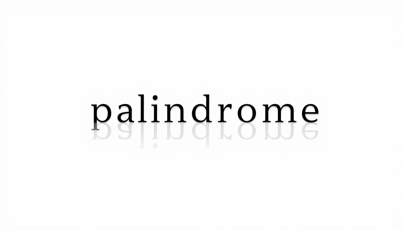 was ist ein palindrom