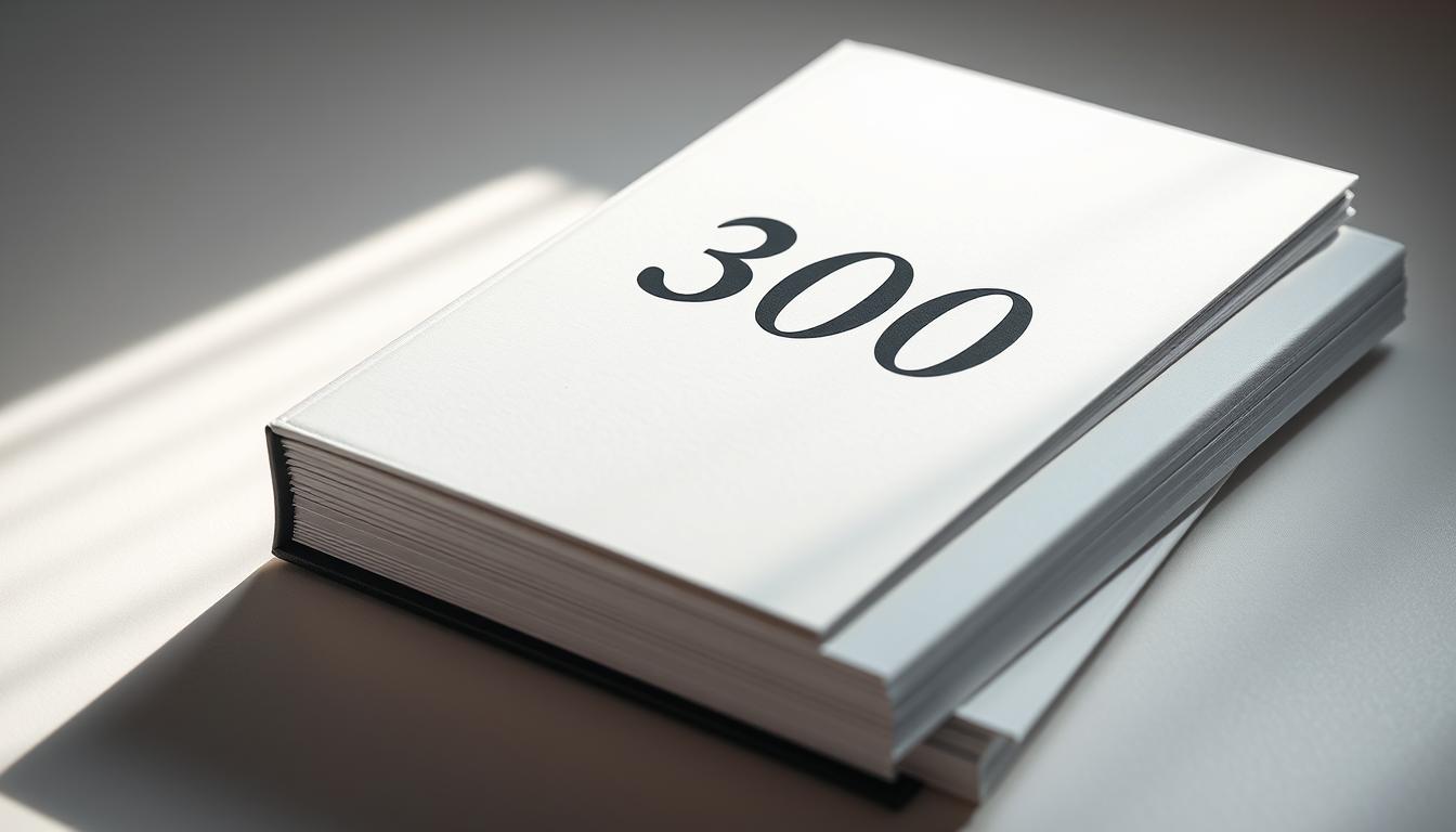wie viele wörter hat ein buch mit 300 seiten
